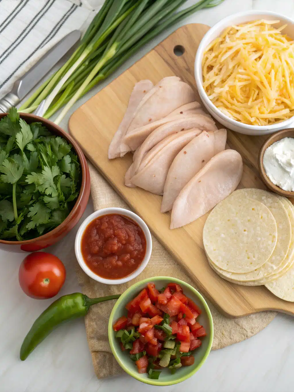 Quick and Easy Green Chile Chicken Enchilada Casserole Recipe 2 Quick and Easy Green Chile Chicken Enchilada Casserole Recipe