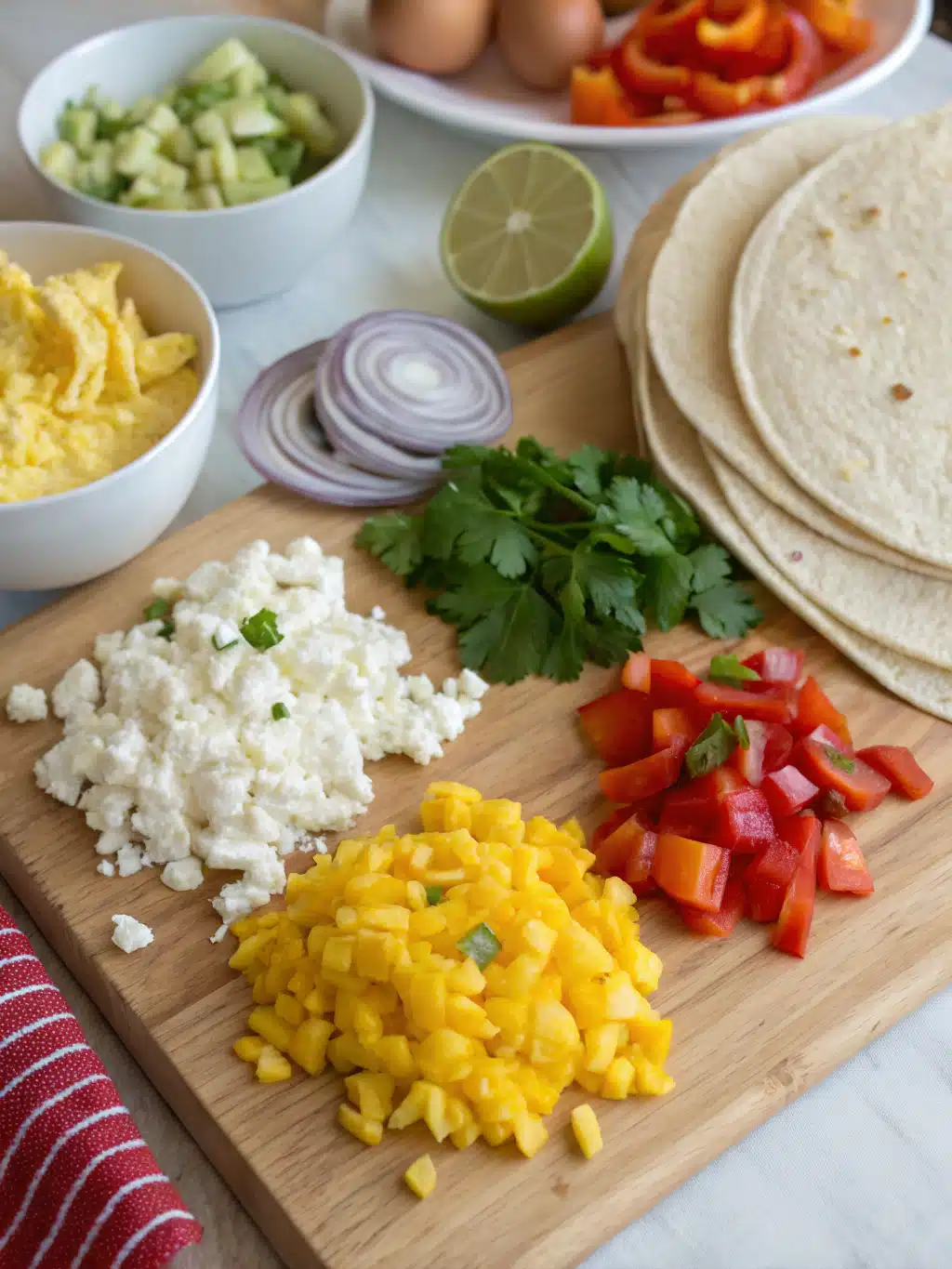 Scrambled Egg Tacos: The Ultimate Breakfast Recipe 2 Scrambled Egg Tacos: The Ultimate Breakfast Recipe