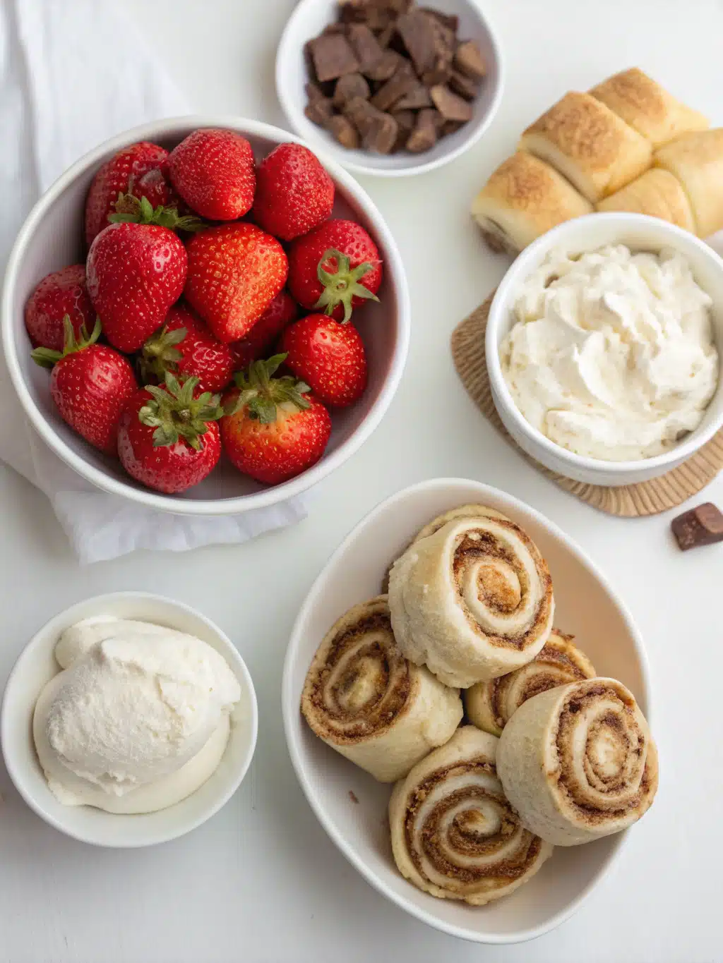Strawberry Cheesecake Cinnabon Rolls Recipe 2 Strawberry Cheesecake Cinnabon Rolls Recipe