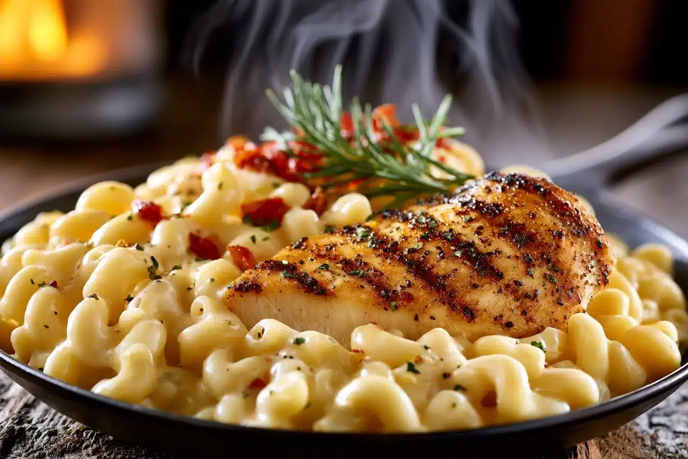 Classic Mac and Cheese with Pan-Grilled Chicken 2 Classic Mac and Cheese with Pan-Grilled Chicken