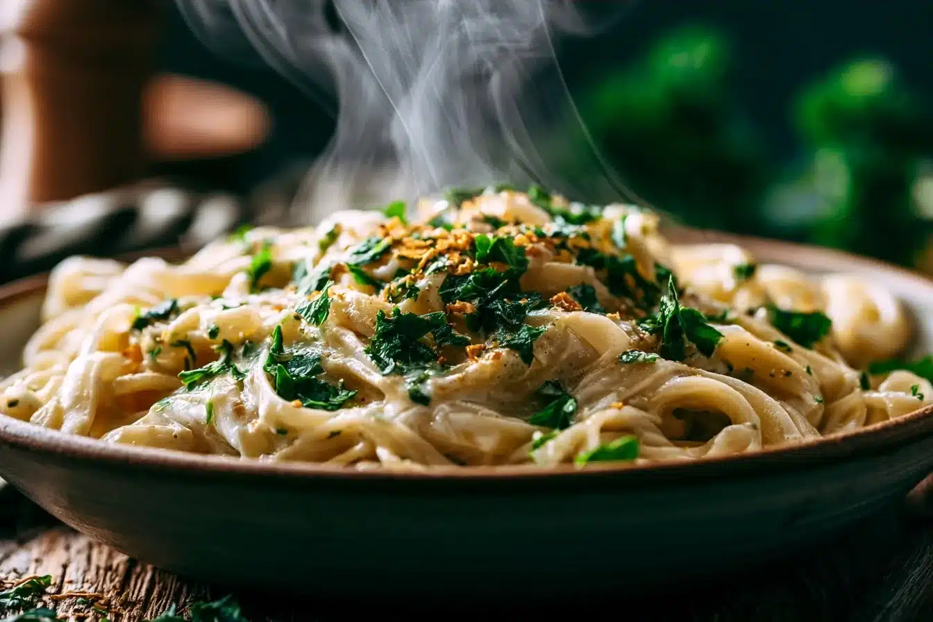 Insanely Good One-Pot Creamy Garlic Pasta in 15 Minutes 3 Insanely Good One-Pot Creamy Garlic Pasta in 15 Minutes