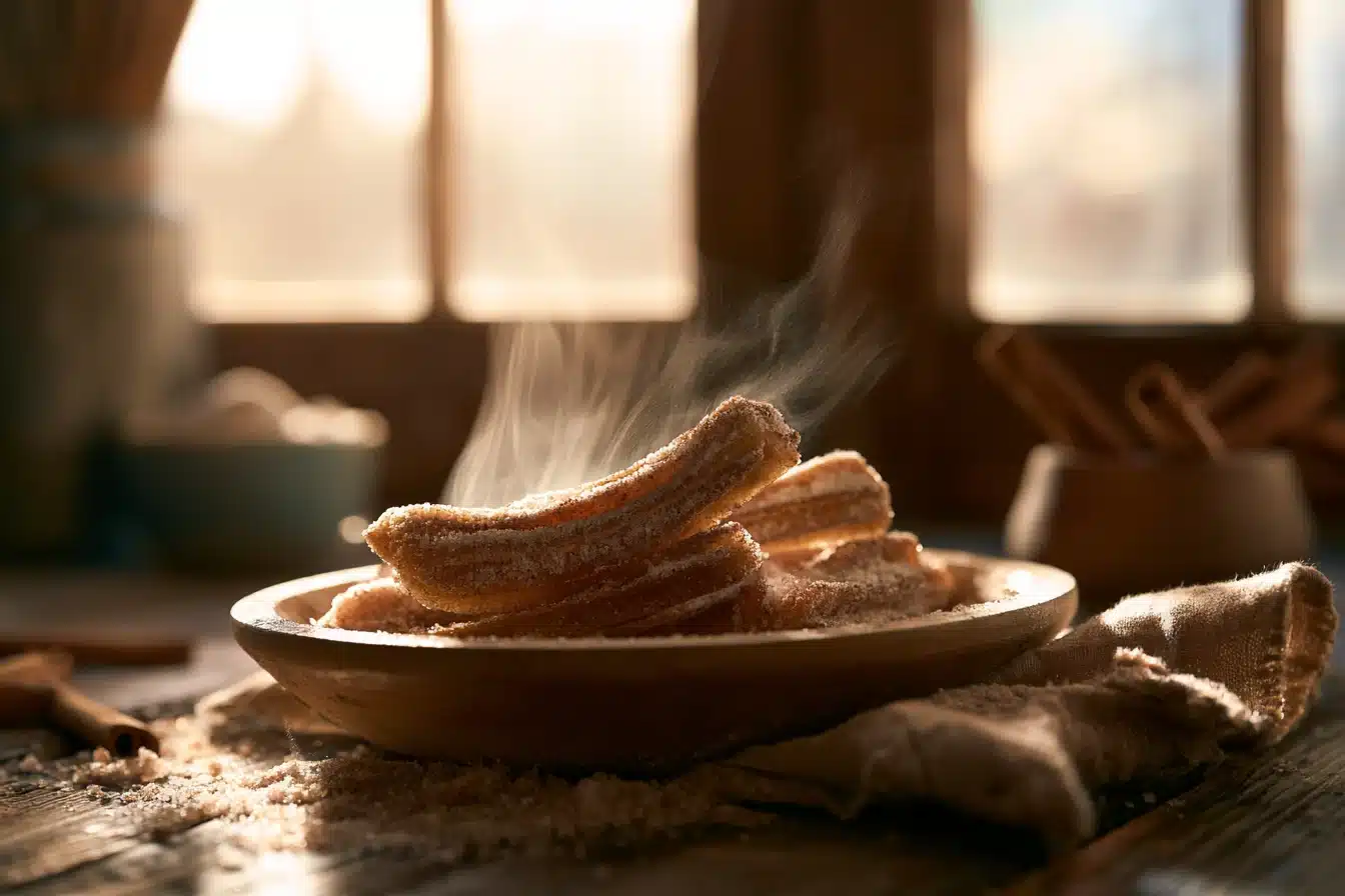 Cinnamon Sugar Churros 2 Cinnamon Sugar Churros