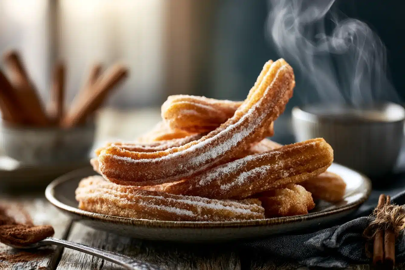 Cinnamon Sugar Churros 3 Cinnamon Sugar Churros