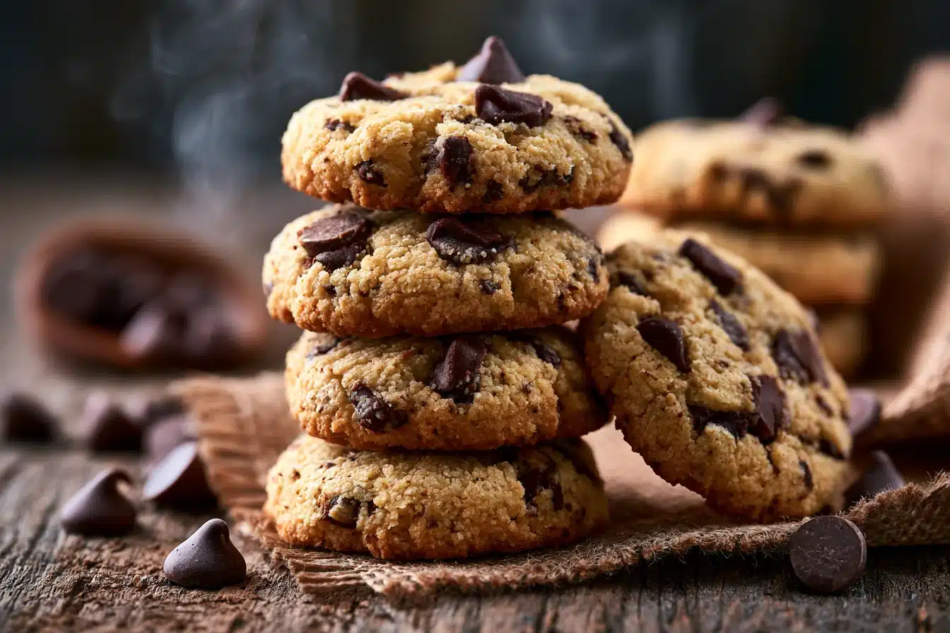 Coconut Flour Chocolate Chip Cookies 3 Coconut Flour Chocolate Chip Cookies