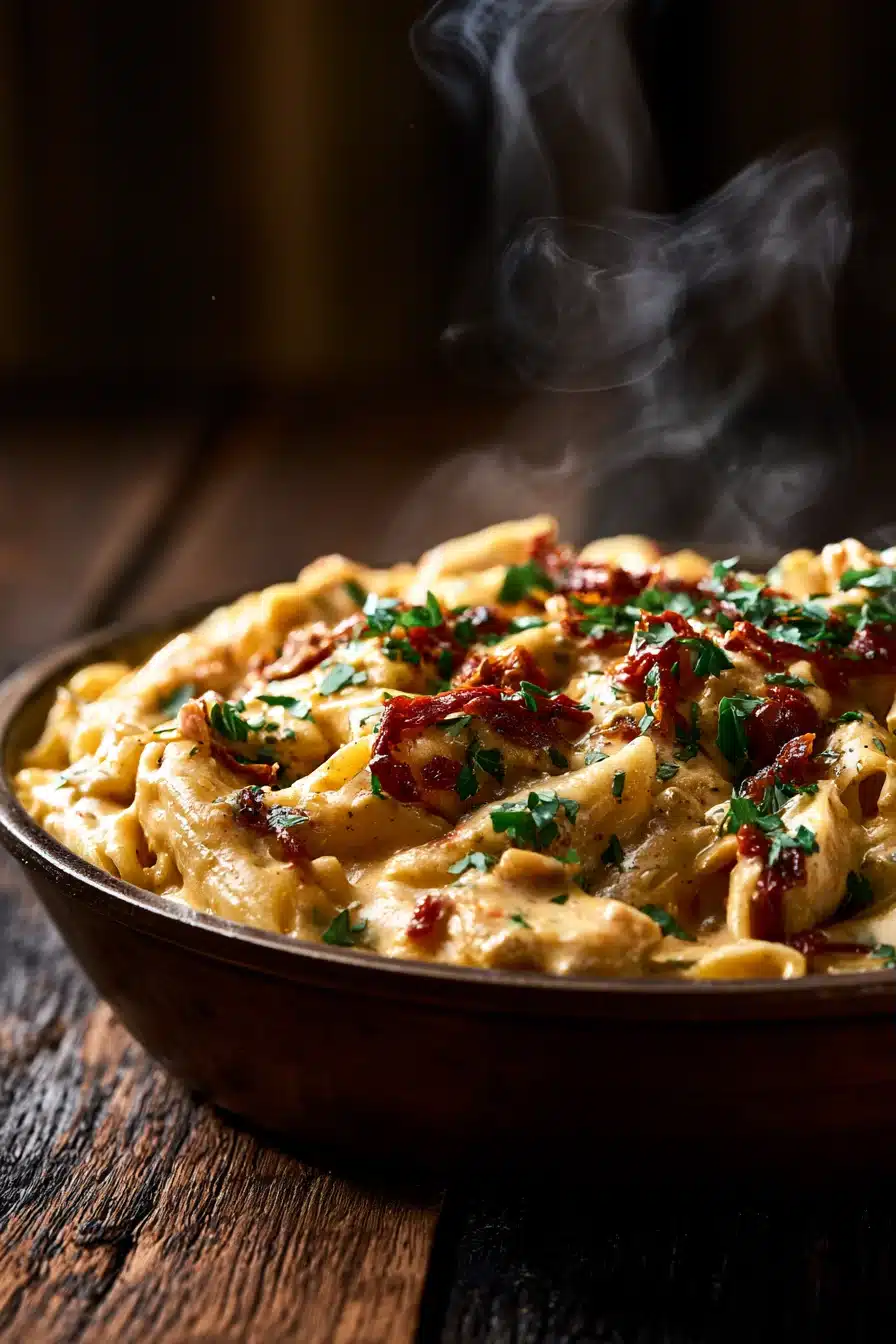 Creamy Sun-Dried Tomato Chicken Pasta 2 Creamy Sun-Dried Tomato Chicken Pasta