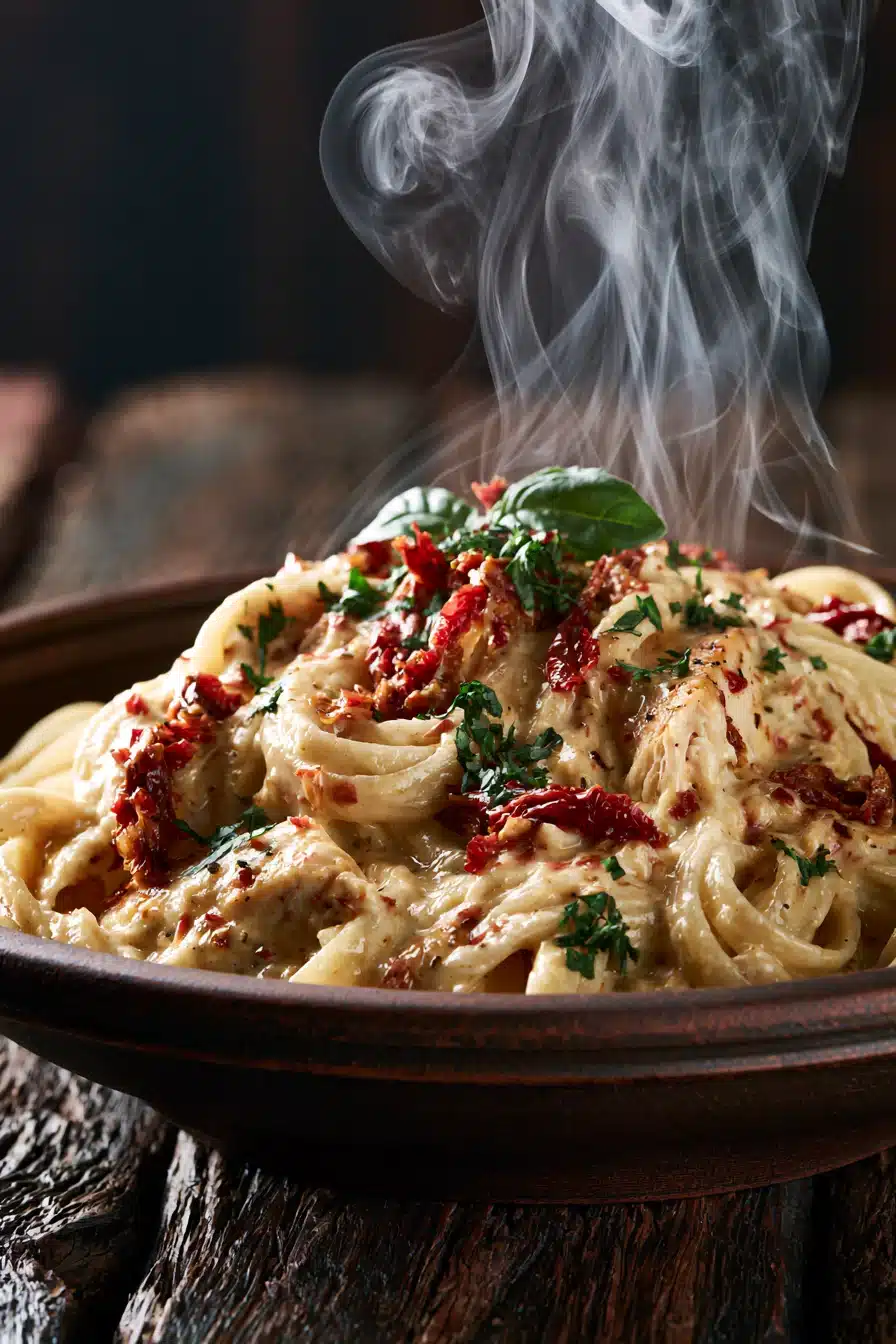 Creamy Sun-Dried Tomato Chicken Pasta 3 Creamy Sun-Dried Tomato Chicken Pasta