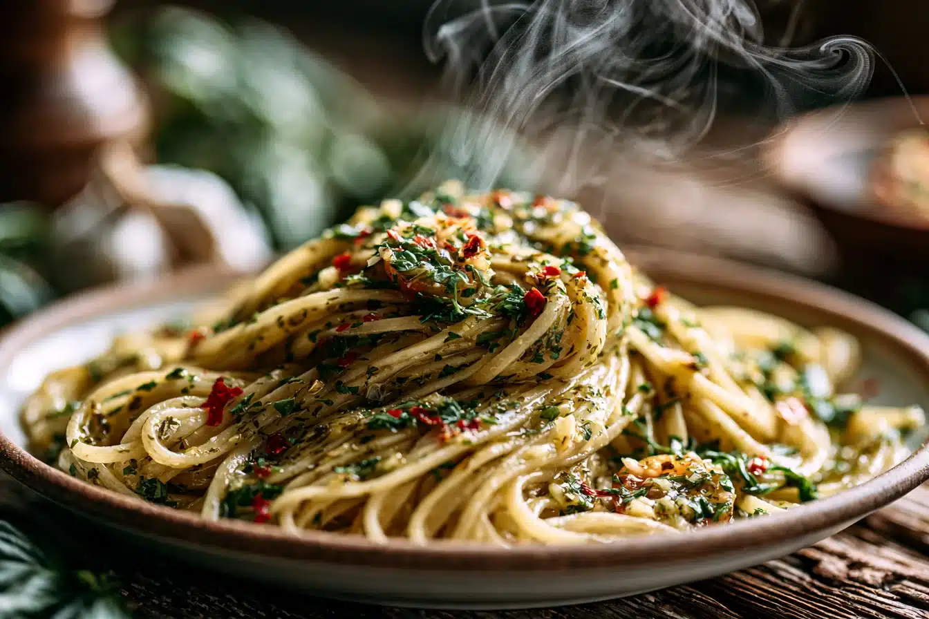 Herbed Garlic Butter Pasta 3 Herbed Garlic Butter Pasta