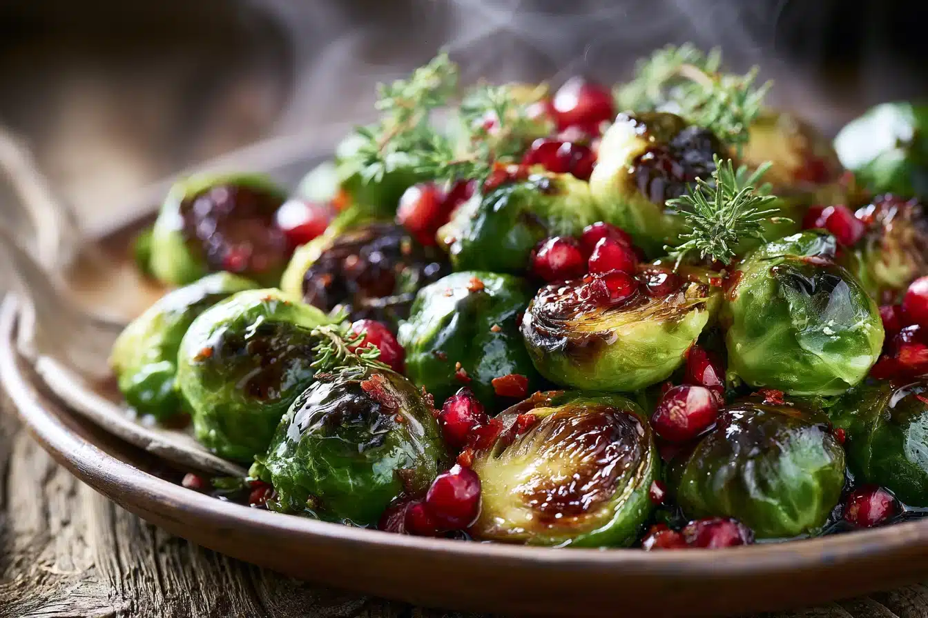 Spicy Sriracha Honey Brussels Sprouts 3 Spicy Sriracha Honey Brussels Sprouts