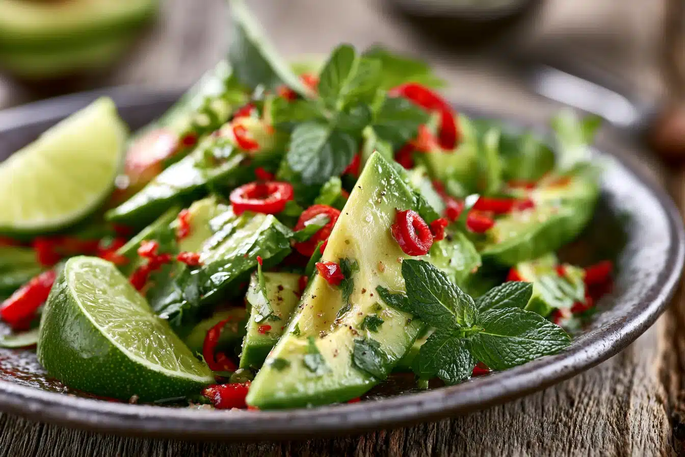 Zesty Avocado Lime Salad 2 Zesty Avocado Lime Salad