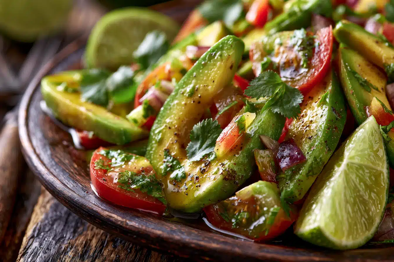 Zesty Avocado Lime Salad 3 Zesty Avocado Lime Salad