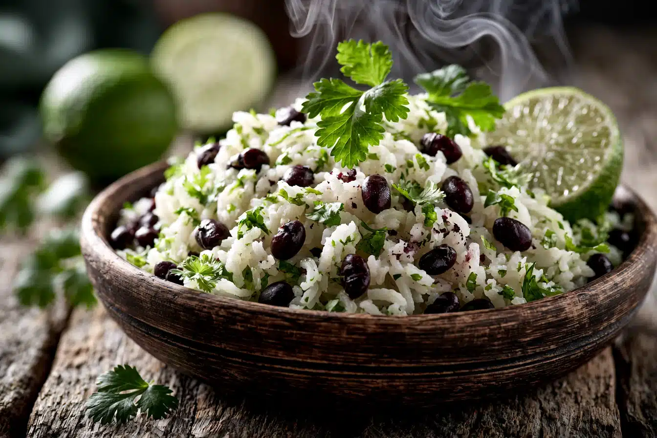 Zesty Cilantro Lime Rice with Black Beans 3 Zesty Cilantro Lime Rice with Black Beans