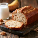 Banana Bread with Milk 6 banana bread with milk