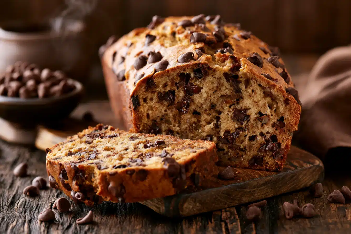 Chocolate Chip Banana Bread 2 Chocolate Chip Banana Bread